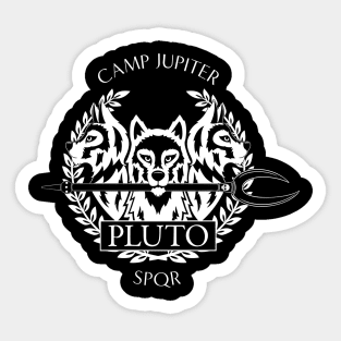 Pluto Logo Sticker